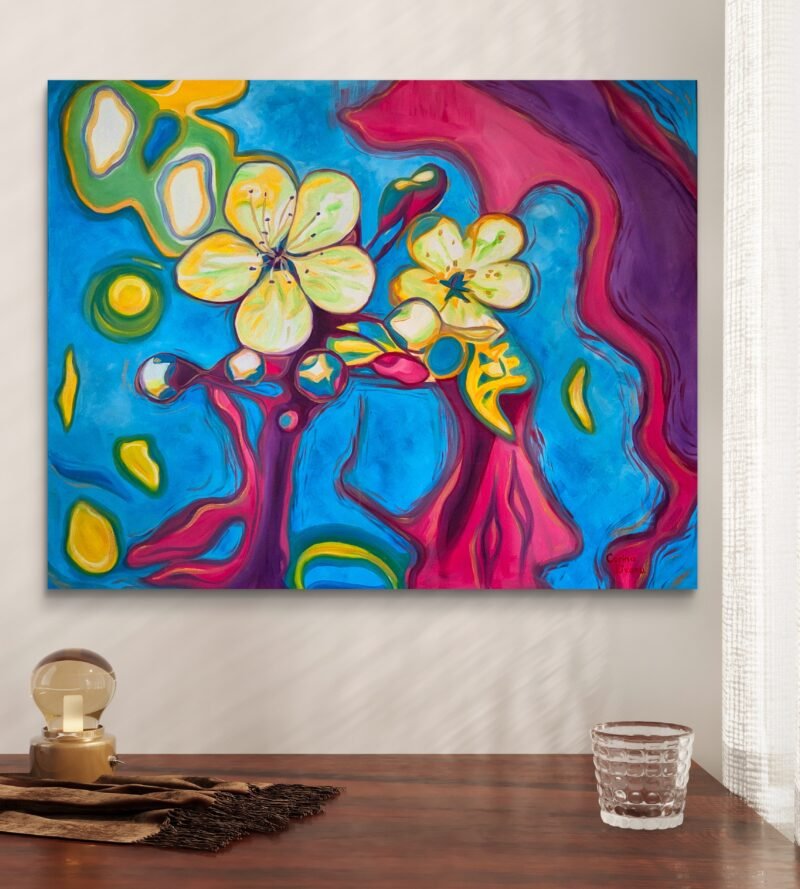 'Cherry blossom's wild world' by Corina Livanu - Image 4