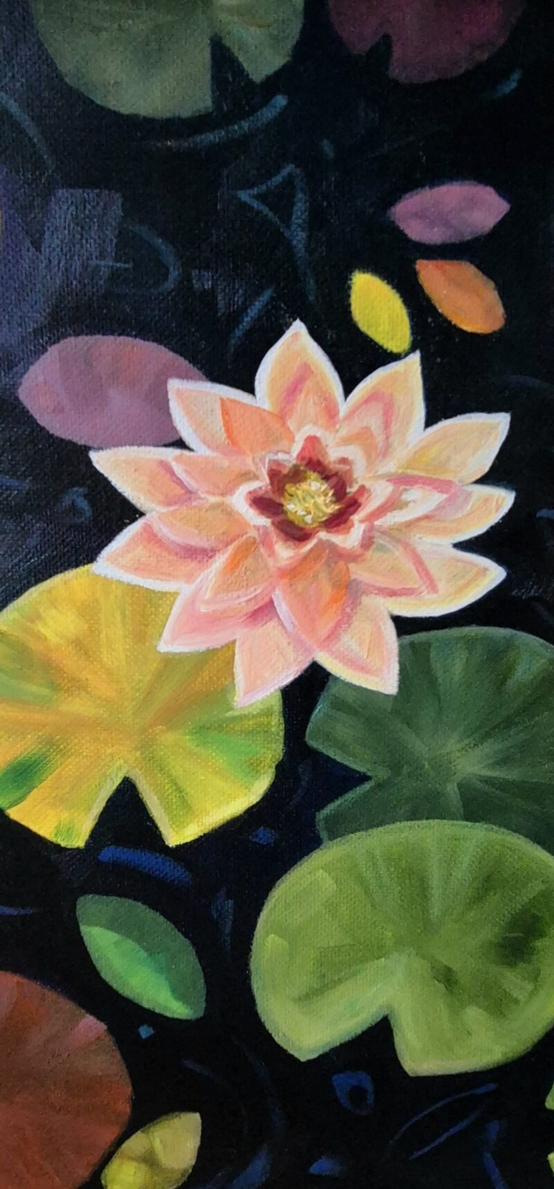 'Peaceful pastimes among the lillies' by Corina Livanu - Image 3