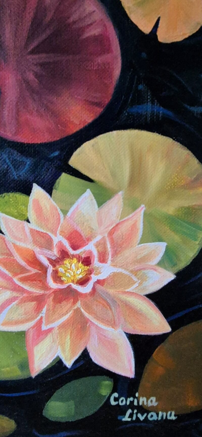 'Peaceful pastimes among the lillies' by Corina Livanu - Image 2
