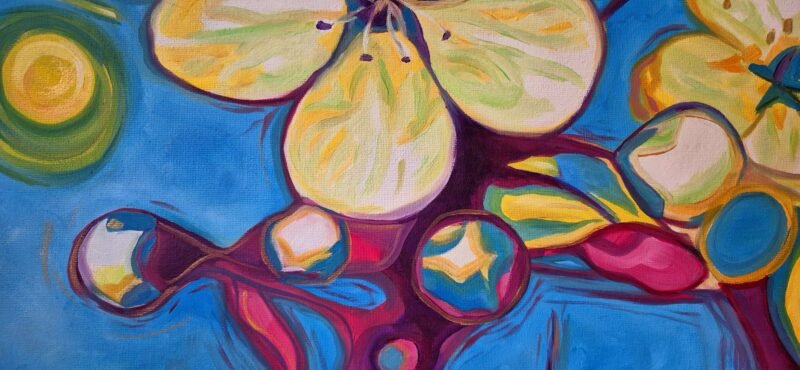 'Cherry blossom's wild world' by Corina Livanu - Image 3