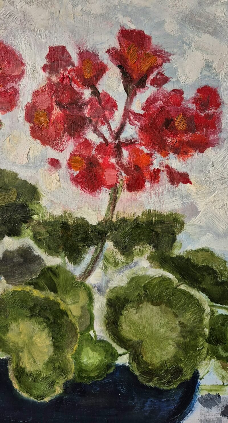 'Geraniums on a misty day' by Corina Livanu - Image 2