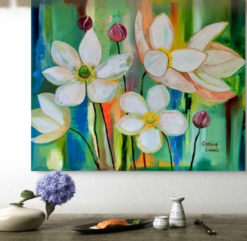 'Lovely anemones to brighten your day' by Corina Livanu - Image 4