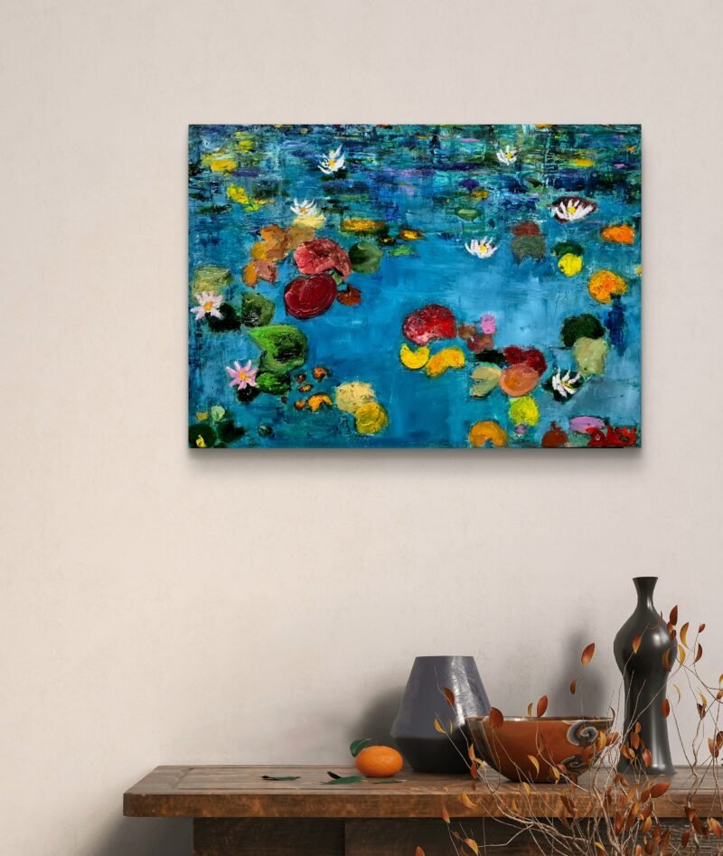 Dave Ley - 'Claude Monet at Giverny - 1' - Image 5