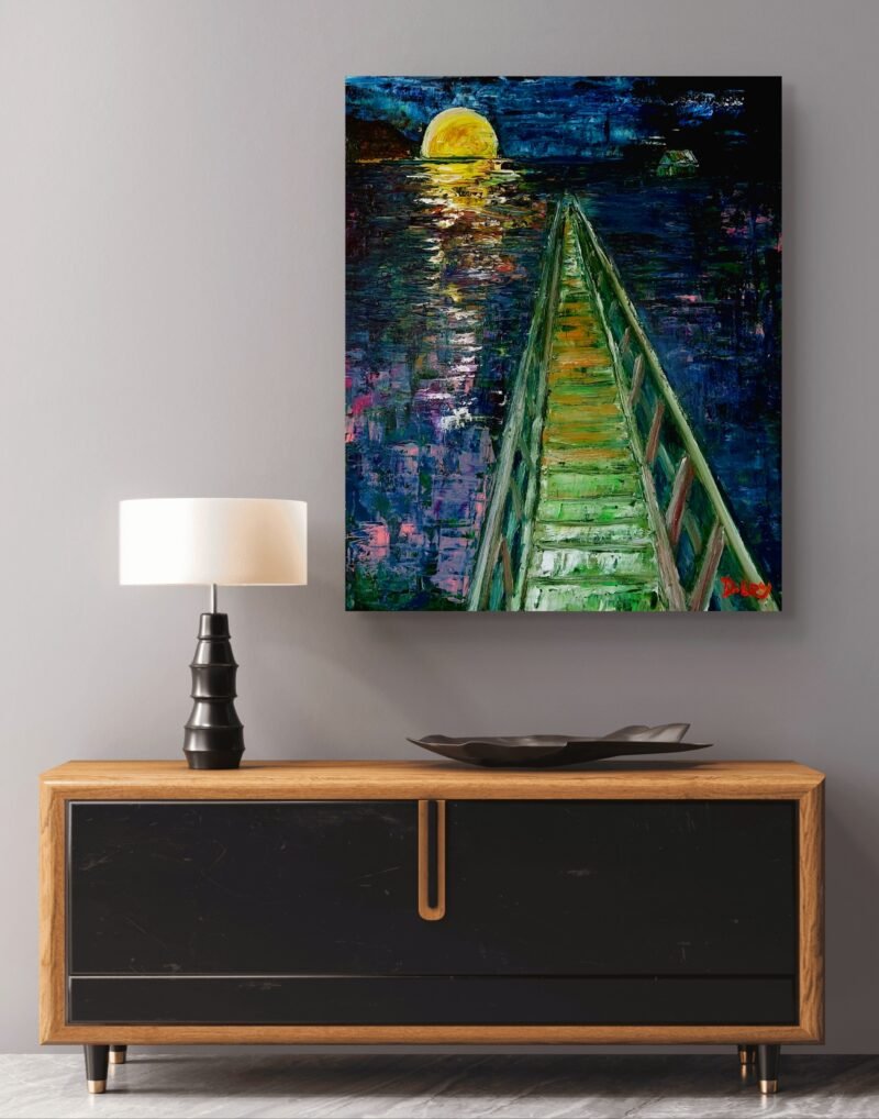 Dave Ley - 'Newtown at night' - Image 4