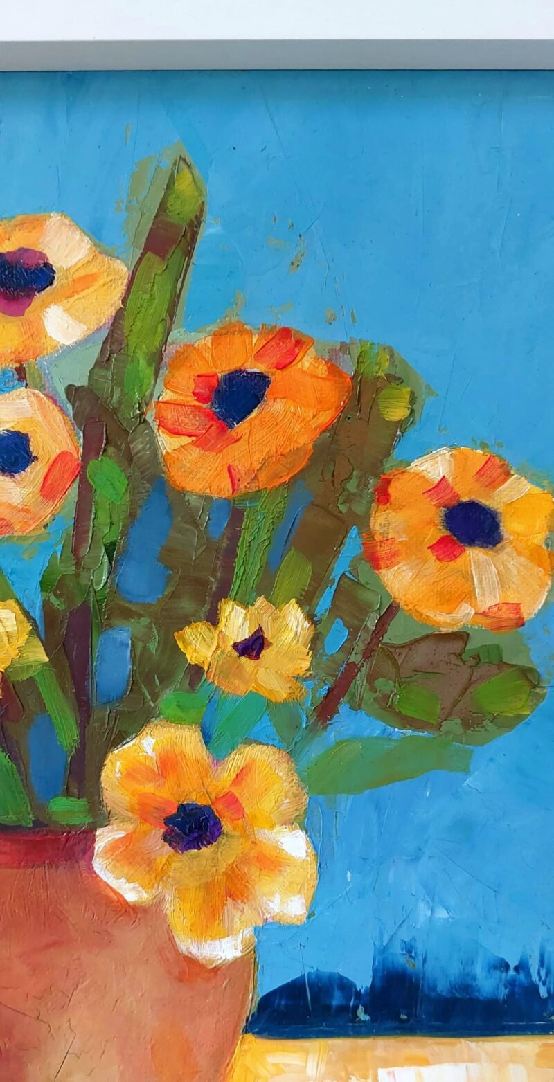 'Orange anemones from my garden' by Corina Livanu - Image 2