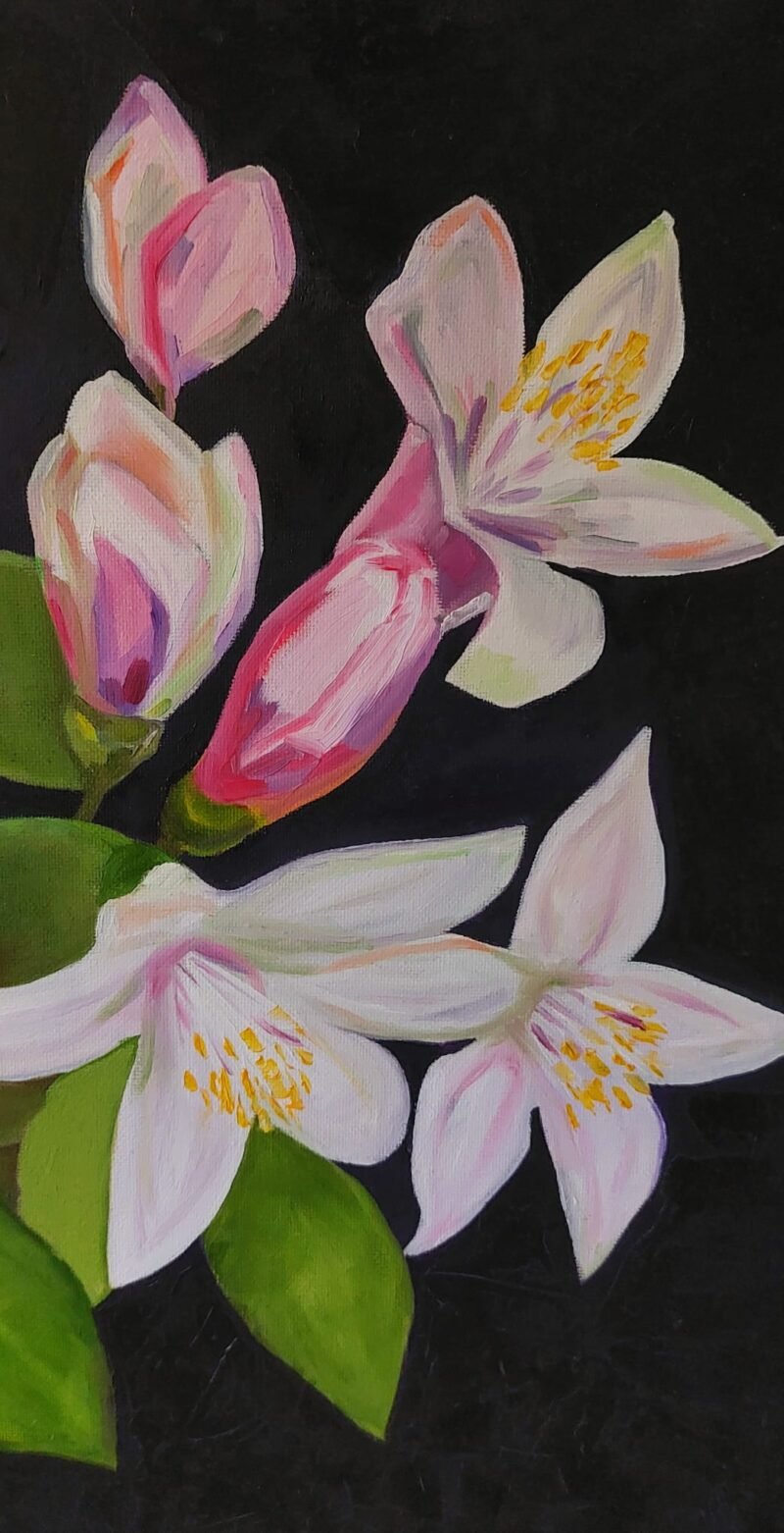 'Lemon tree in bloom' by Corina Livanu - Image 2