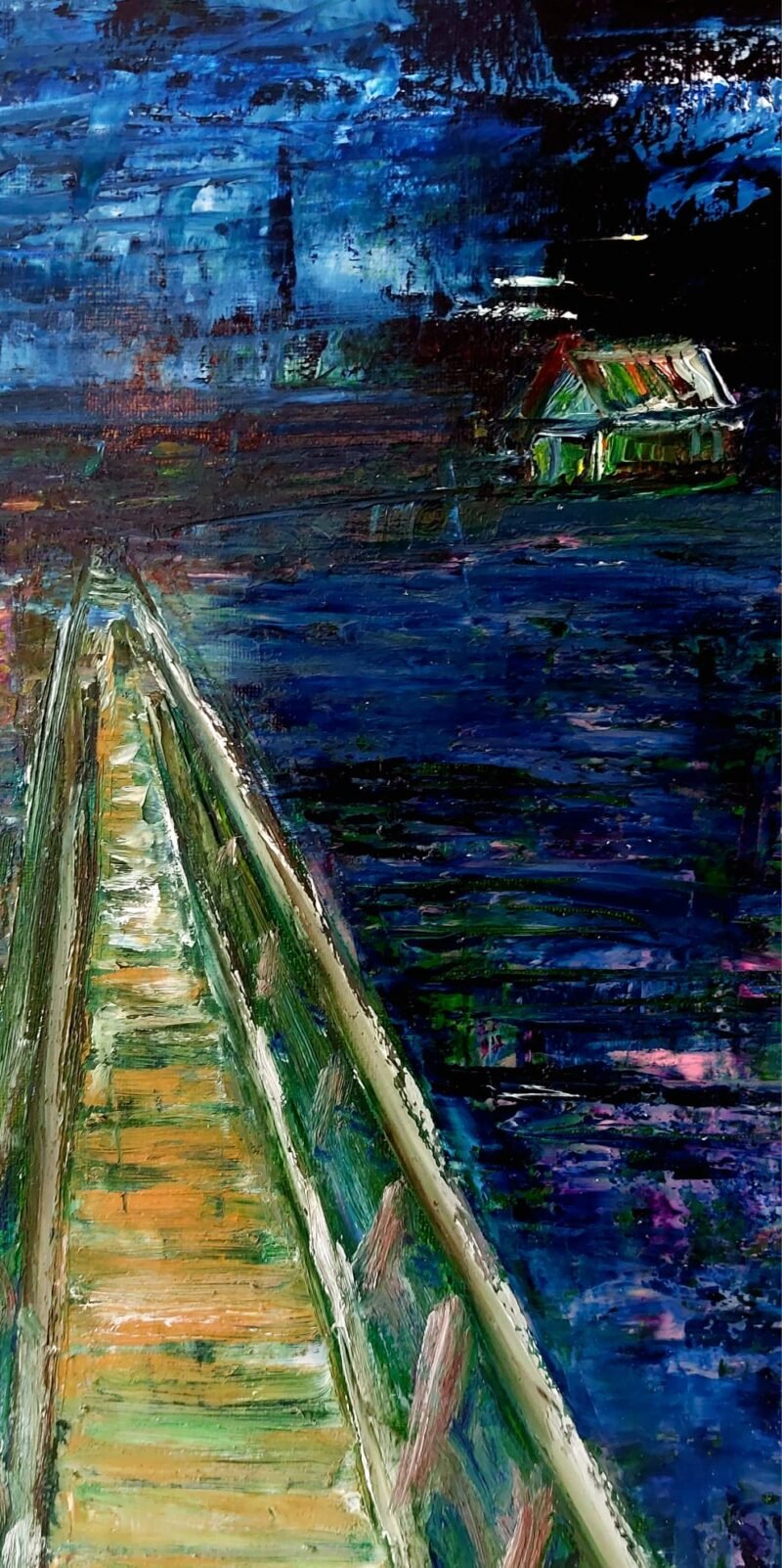Dave Ley - 'Newtown at night' - Image 3
