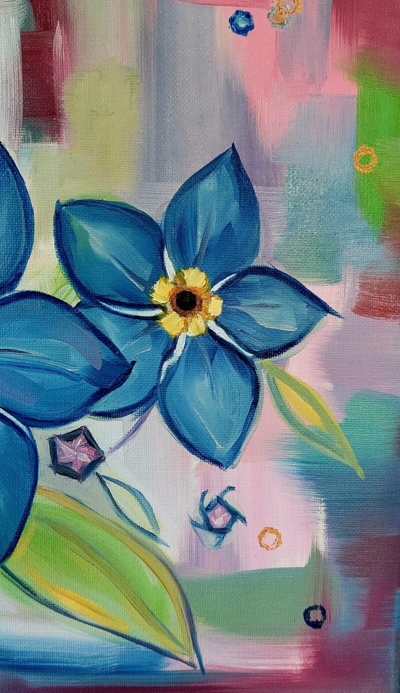 'Forget-me-not in a Hampshire's garden' by Corina Livanu - Image 2