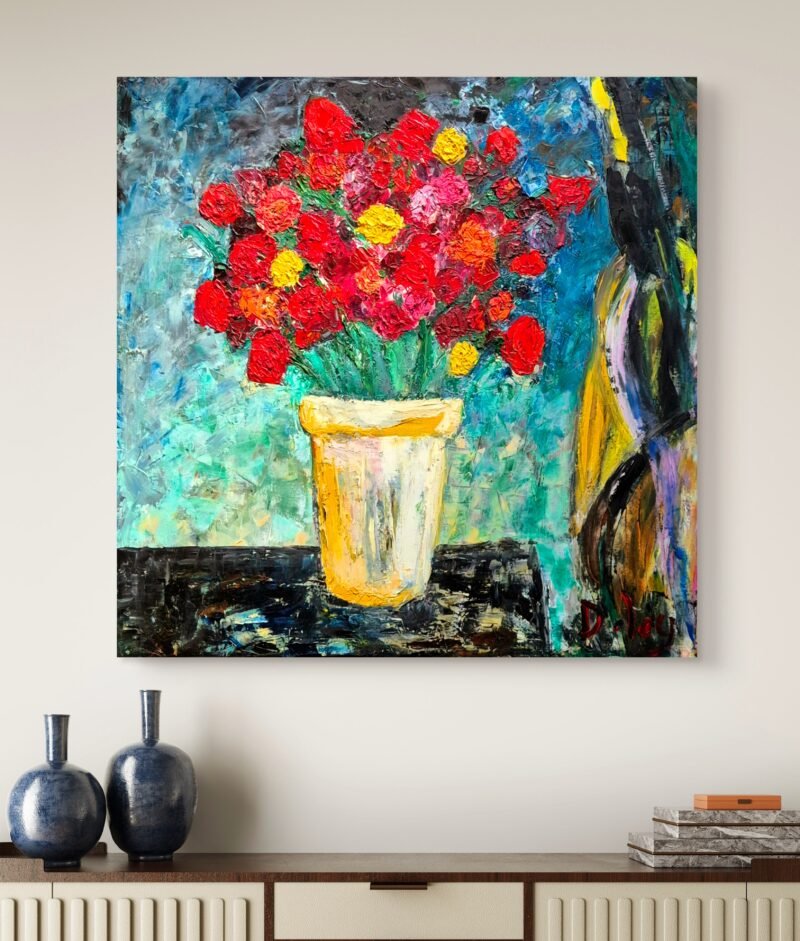 Dave Ley - 'Flowers from my garden' - Image 5