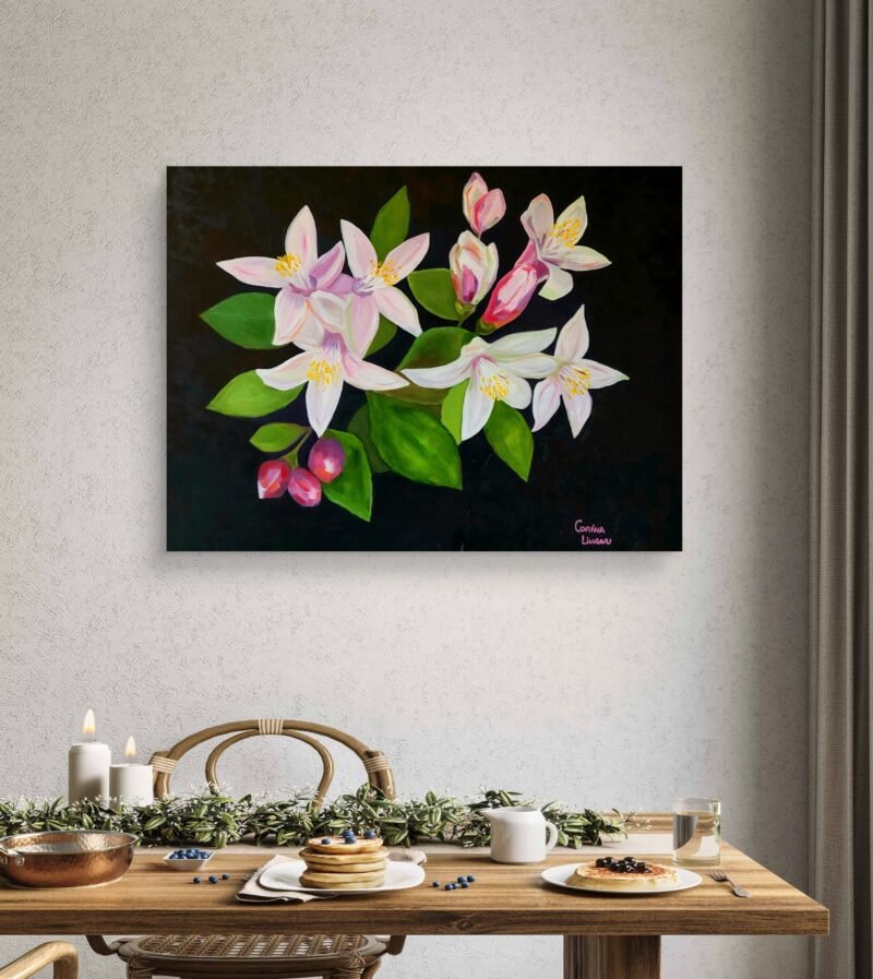 'Lemon tree in bloom' by Corina Livanu - Image 4