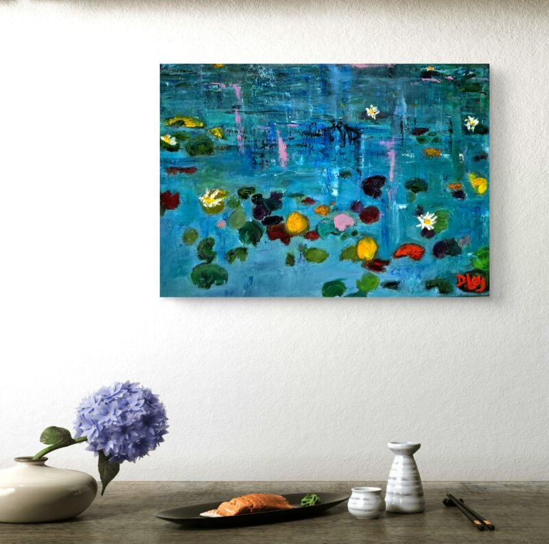 Dave Ley - 'Claude Monet at Giverny - 2' - Image 4