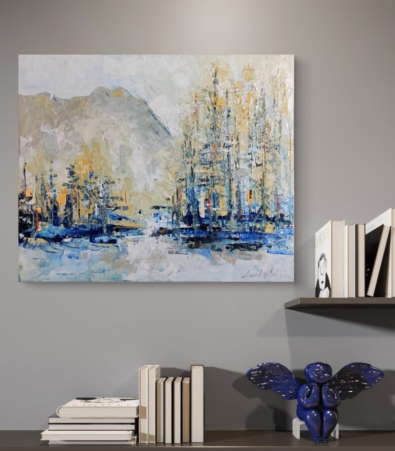 'Winter in the mountains' by Maria Lambru - Image 6