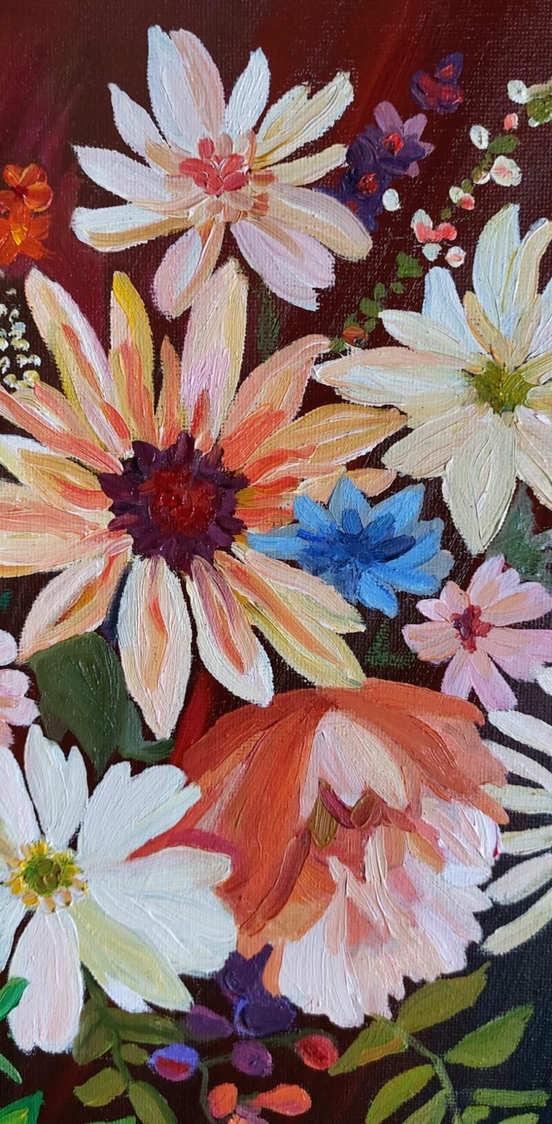 'Pastel spray of summer flowers' by Corina Livanu - Image 2