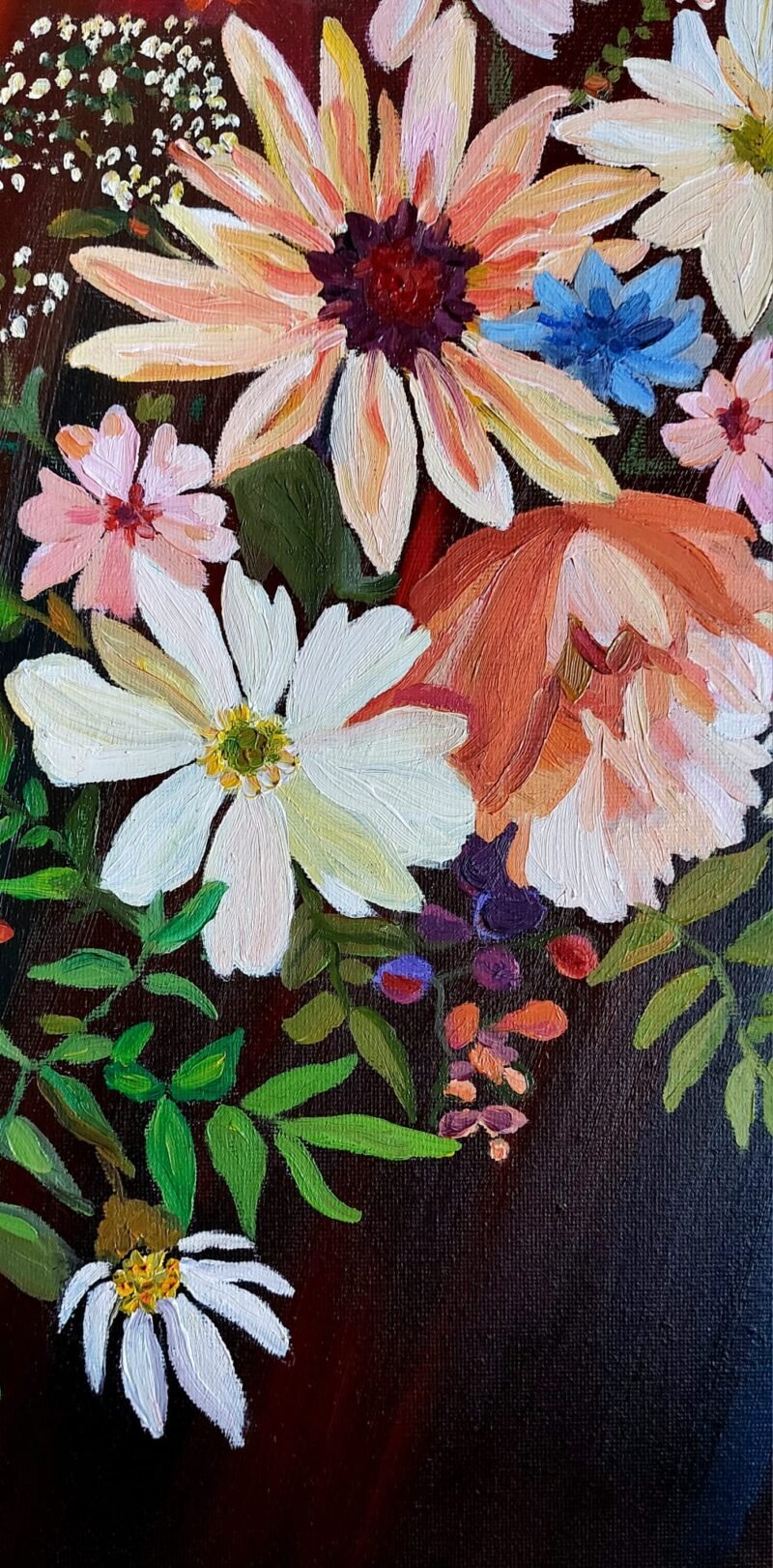 'Pastel spray of summer flowers' by Corina Livanu - Image 3