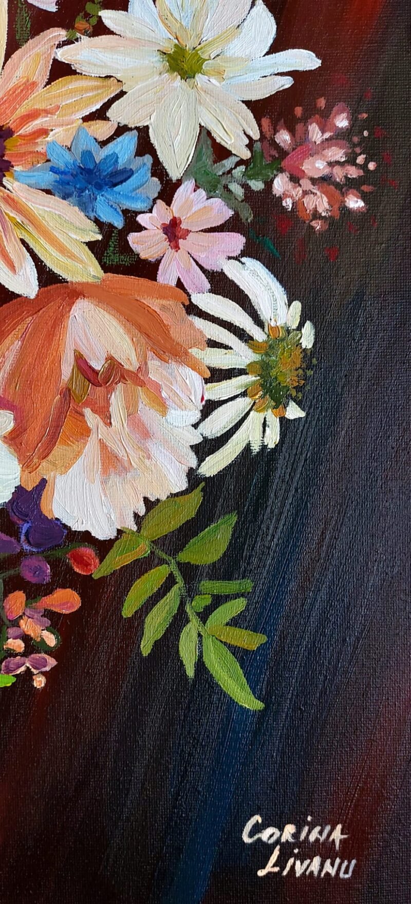 'Pastel spray of summer flowers' by Corina Livanu - Image 4