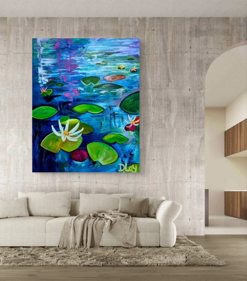 Dave Ley - 'Our waterlilies' - Image 4