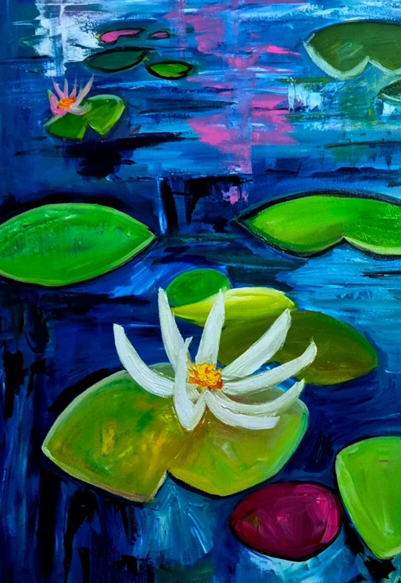 Dave Ley - 'Our waterlilies' - Image 2