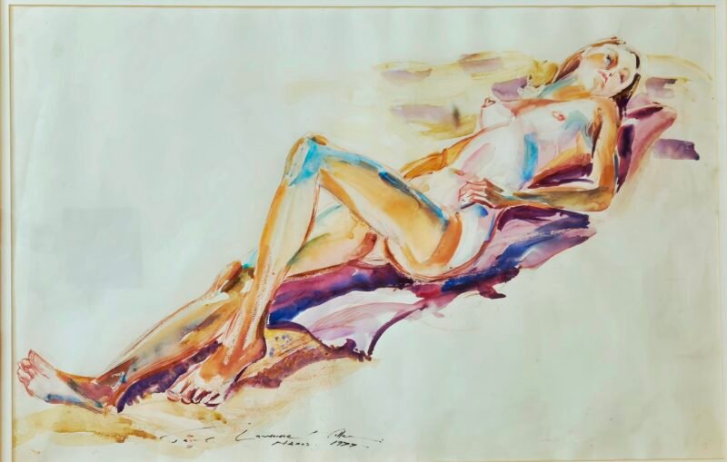 Watercolour by John Laurence Miller - Image 2
