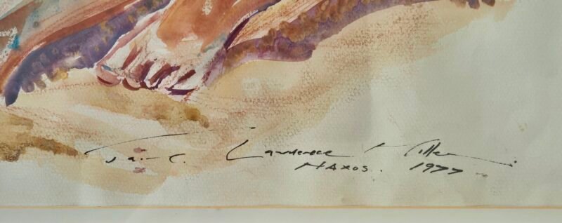 Watercolour by John Laurence Miller - Image 5