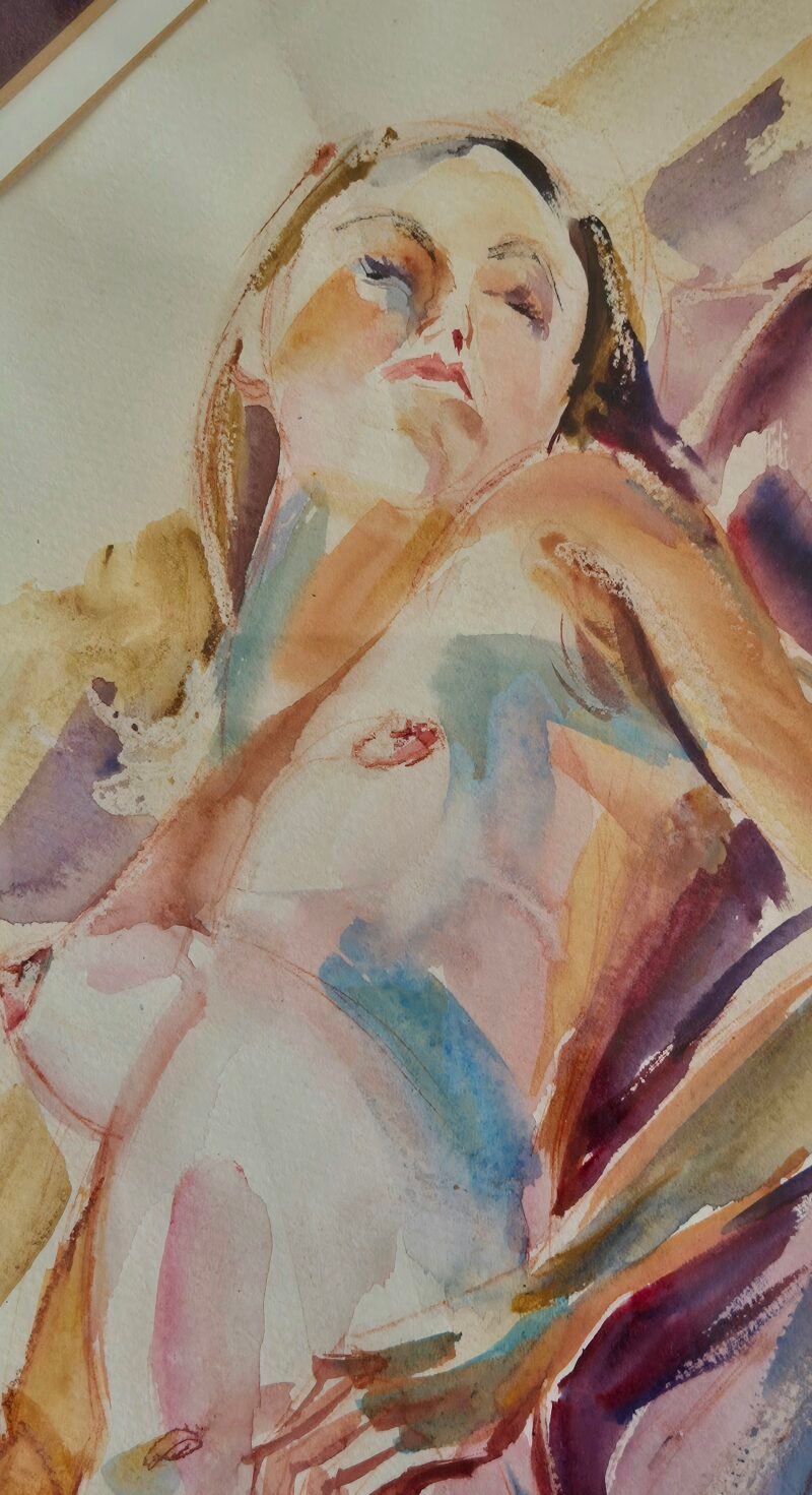 Watercolour by John Laurence Miller - Image 4