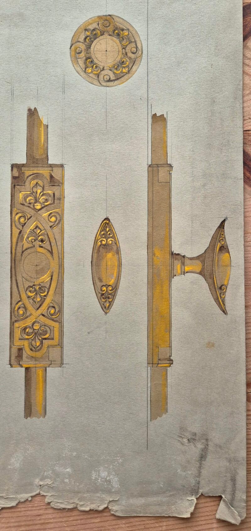 Amor Fenn  - Gold doors furniture design - Image 3