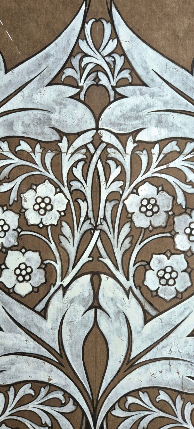 Arts and Crafts Period  - Lewis F. Day - Silk pattern design - Image 6