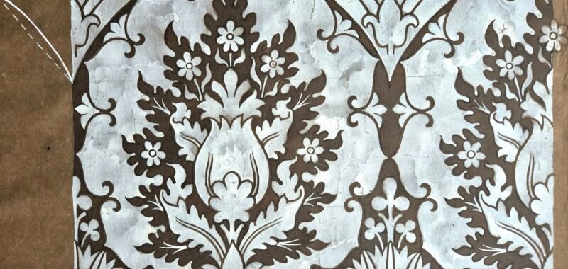 Arts and Crafts Period  - Lewis F. Day - Silk Pattern Design - Image 2