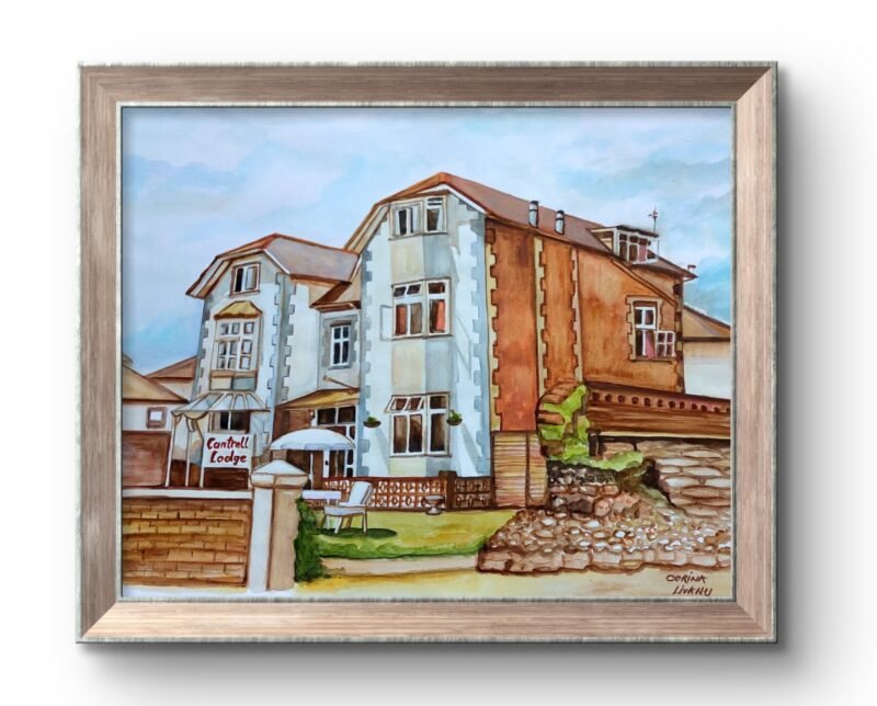 'Cantrell Lodge' - watercolours by Corina Livanu - Image 7