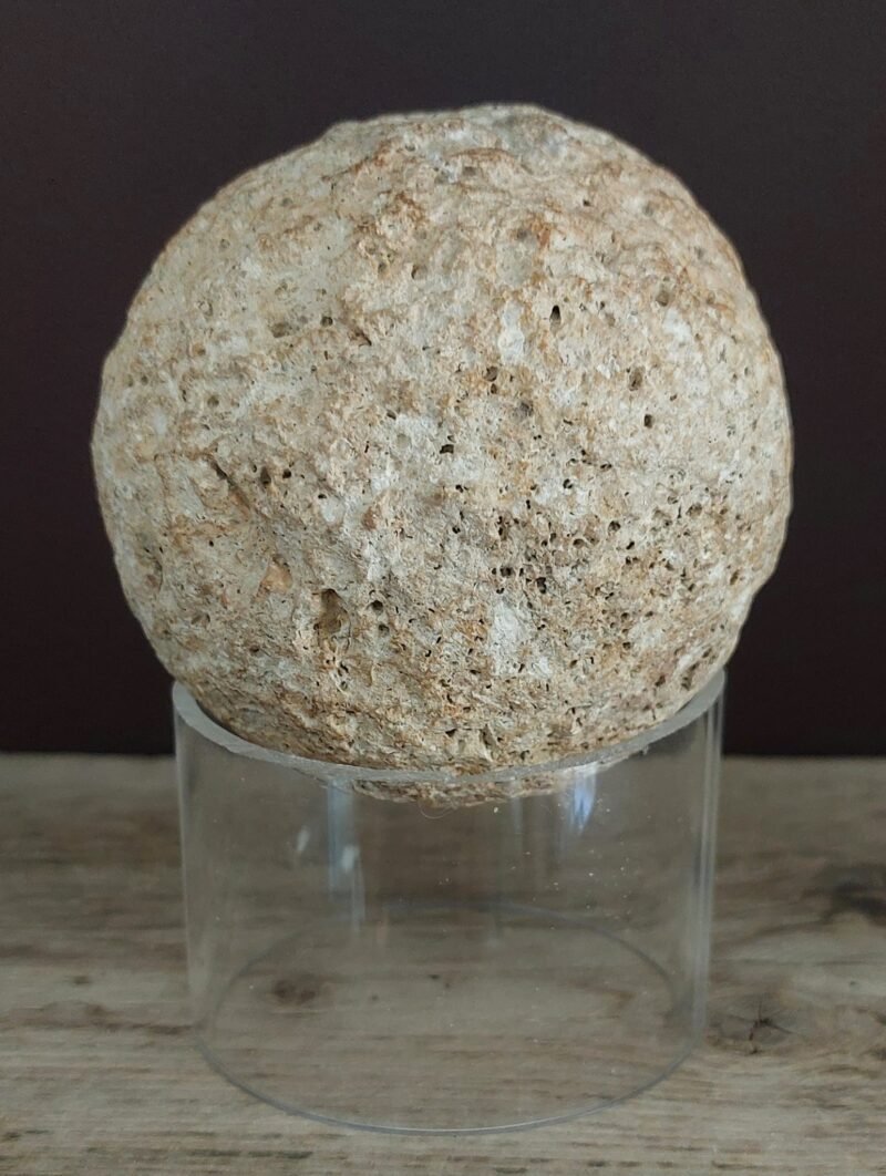 Medieval stone cannonball - Image 3
