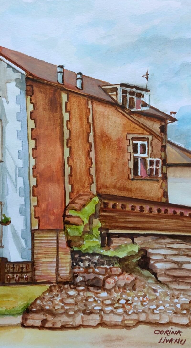 'Cantrell Lodge' - watercolours by Corina Livanu - Image 6